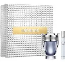 Invictus Gift set EDT 100 ml, miniature EDT 10 ml and tin can