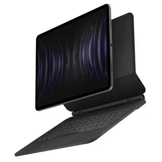 UNIQ Etui Venno Magnetic Smart z klawiaturą do iPad Pro 11" (2022|2021) | Air 10.9" (2022|2020) czarne|ebony black