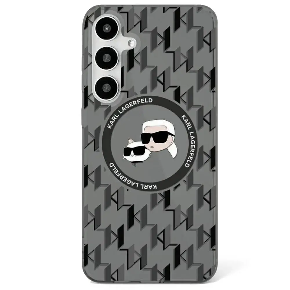 Karl Lagerfeld telefona maciņš Samsung Galaxy S25 melns
