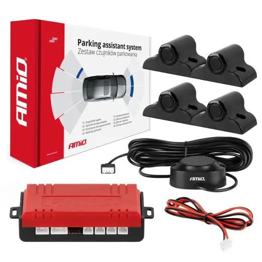 Parking sensor 4 Buzzer black TRUCK 19mm