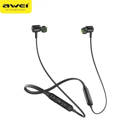 AWEI słuchawki sportowe BluetoothG30BL-BK czarny|black Neckband