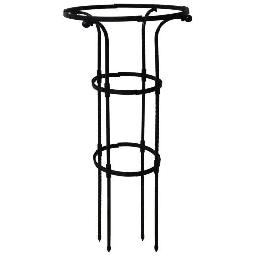 Support for houseplants D25/D40cm H95cm, black