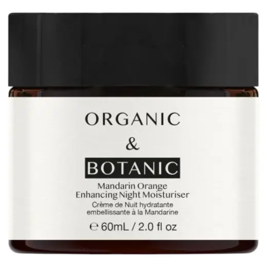 Organic & Botanic, Mandarin Orange, Moisturizing, At Night, Cream, For Face, 60 ml