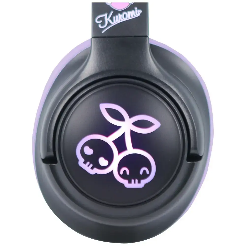 Wireless On-Ear Headphones OTL Kuromi LED Light Up