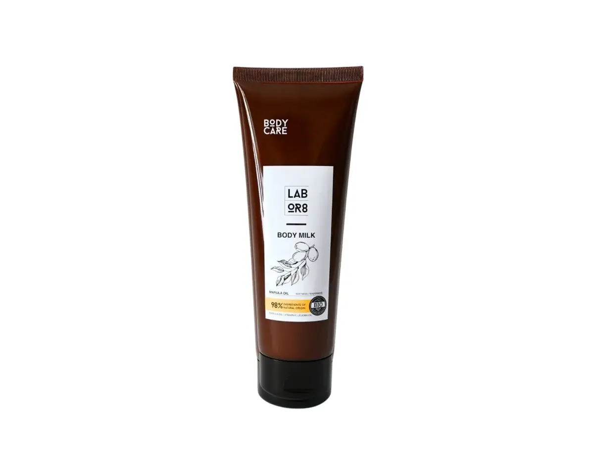 LABOR8 , Marula, Marula Oil, Hydrating AND Nourishing AND Softening, Body Milk, Daily, 250 ml