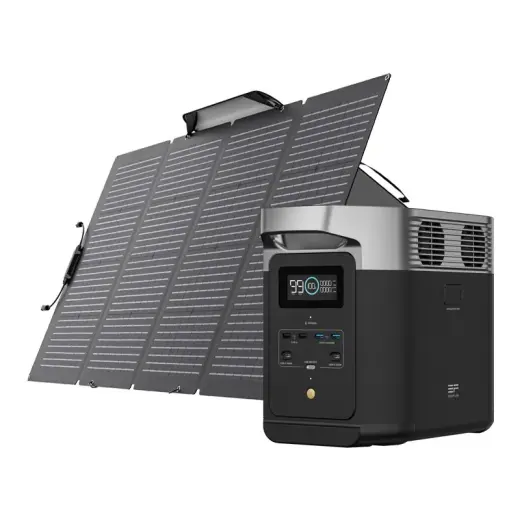 Bundle: Power station EcoFlow Delta 2 + portable solar panel 220W