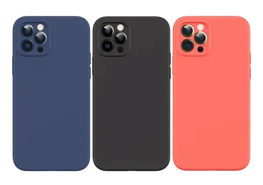 USAMS US-BH728 Magnetic Liquid Silicon Cover for iPhone 12 Mini Black