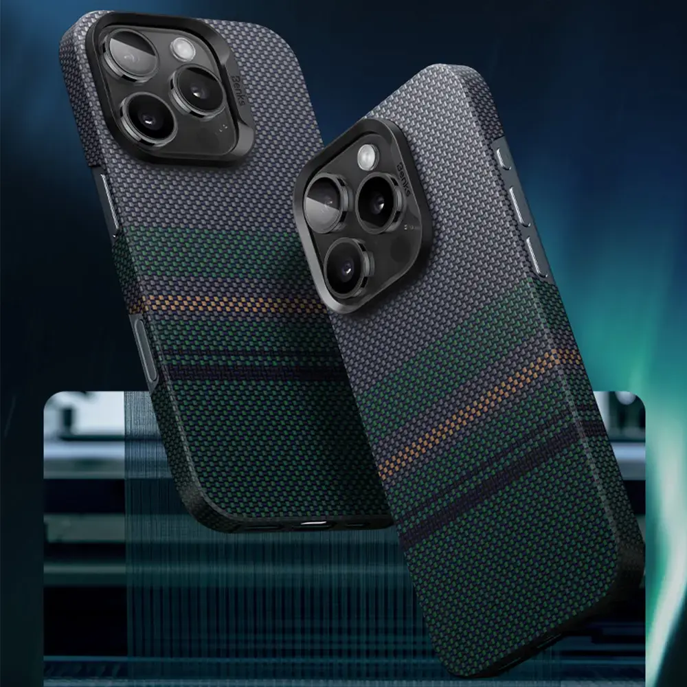 Benks Magnetic Armor Air Aurora Kevlar 600D Case (0066) for Iphone 16 Pro Max