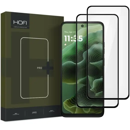 HOFI GLASS PRO+ 2-PACK TEMPERED GLASS MOTOROLA MOTO G35 5G BLACK