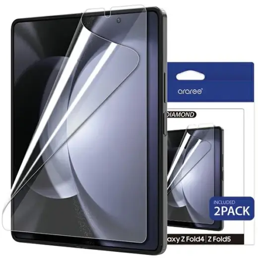 Araree Pure Diamond Film Sam Z Fold5 F946 Antimicrobial Protective Film 2pcs AR30-01782A
