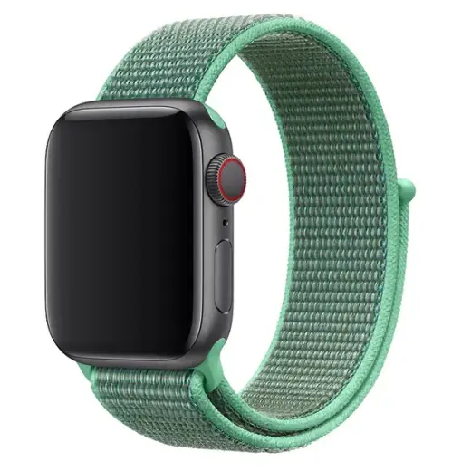 Fusion Accessories viedpulksteņa siksniņa priekš Apple Watch Series 1-4 (38/40/42/44 mm) | silikons | zaļa