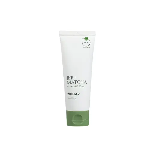Trimay, Jeju Matcha, Vegan & Fragrance-Free, Cleansing & Exfoliating, Cleansing Foam, 100 ml