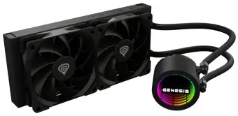 CPU Dzesētājs Genesis LQ Hydria 240 BK