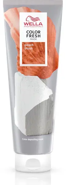 Wella Color Fresh Peach Blush - Hair Coloring Mask, 150 Ml