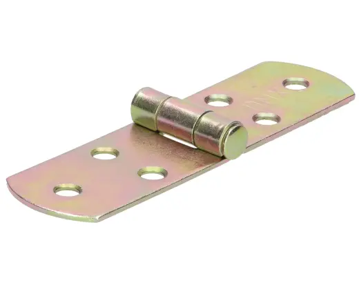 French hinge ZF 120x35x2.5 mm steel, brass-plated