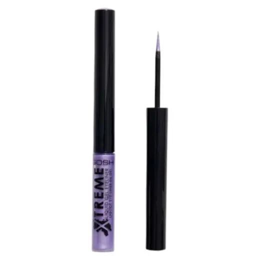 Gosh, Xtreme, Waterproof, Liquid Eyeliner, 007, Lavander, 1.7 ml