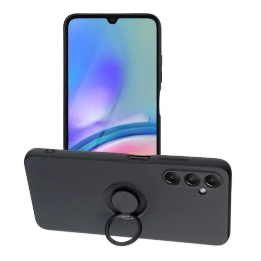 Silicone telefoni ümbris alusega Samsung Galaxy A05s (A057) must