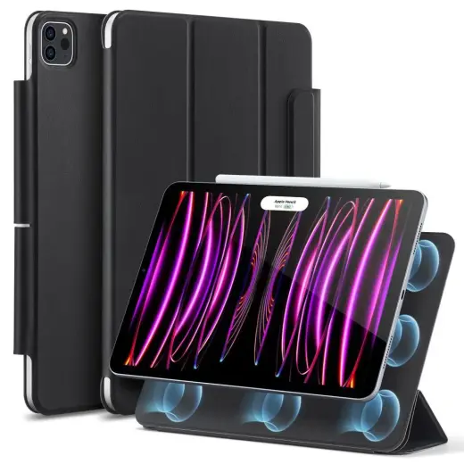 ESR REBOUND MAGNETIC IPAD PRO 12.9 2020 | 2021 | 2022 RUGGED BLACK
