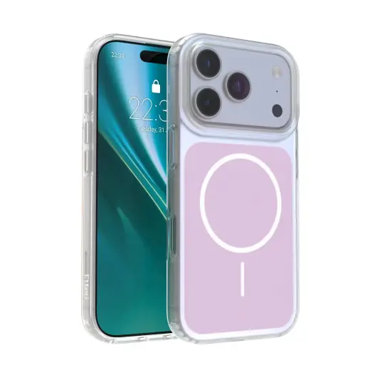 Etteri Hidden Pearl Epoxy Mag telefoni ümbris iPhone 17 Pro roosa