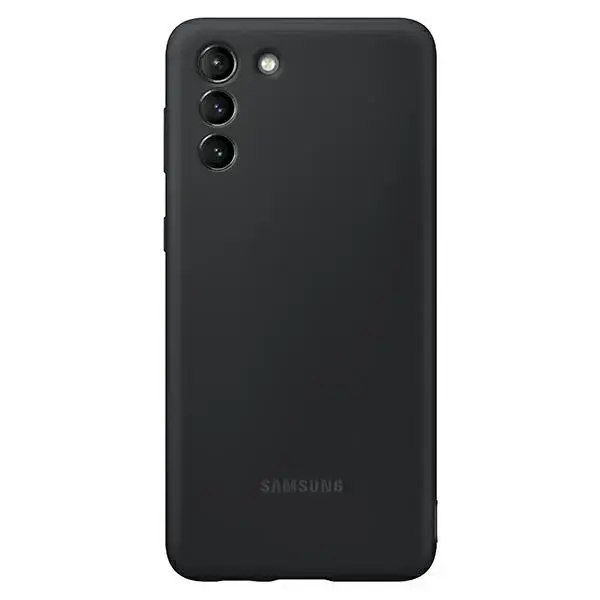 EF-PG991TBE Samsung Silicone Cover for Galaxy S21 Black