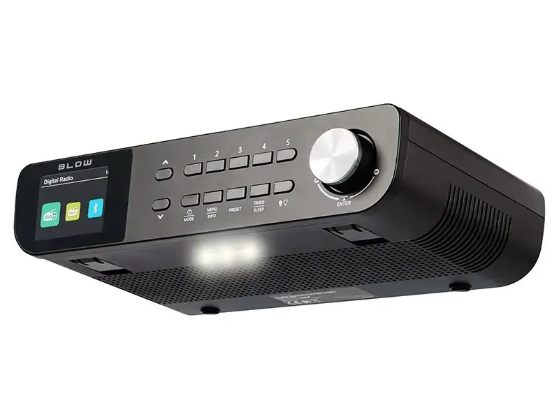 Portable FM|DAB+ RK1 kitchen radio, black
