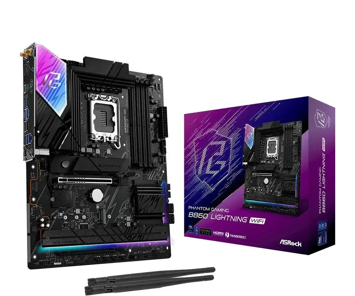Motherboard B860 LIGHTNING WIFI s1851 4DDR5 ATX