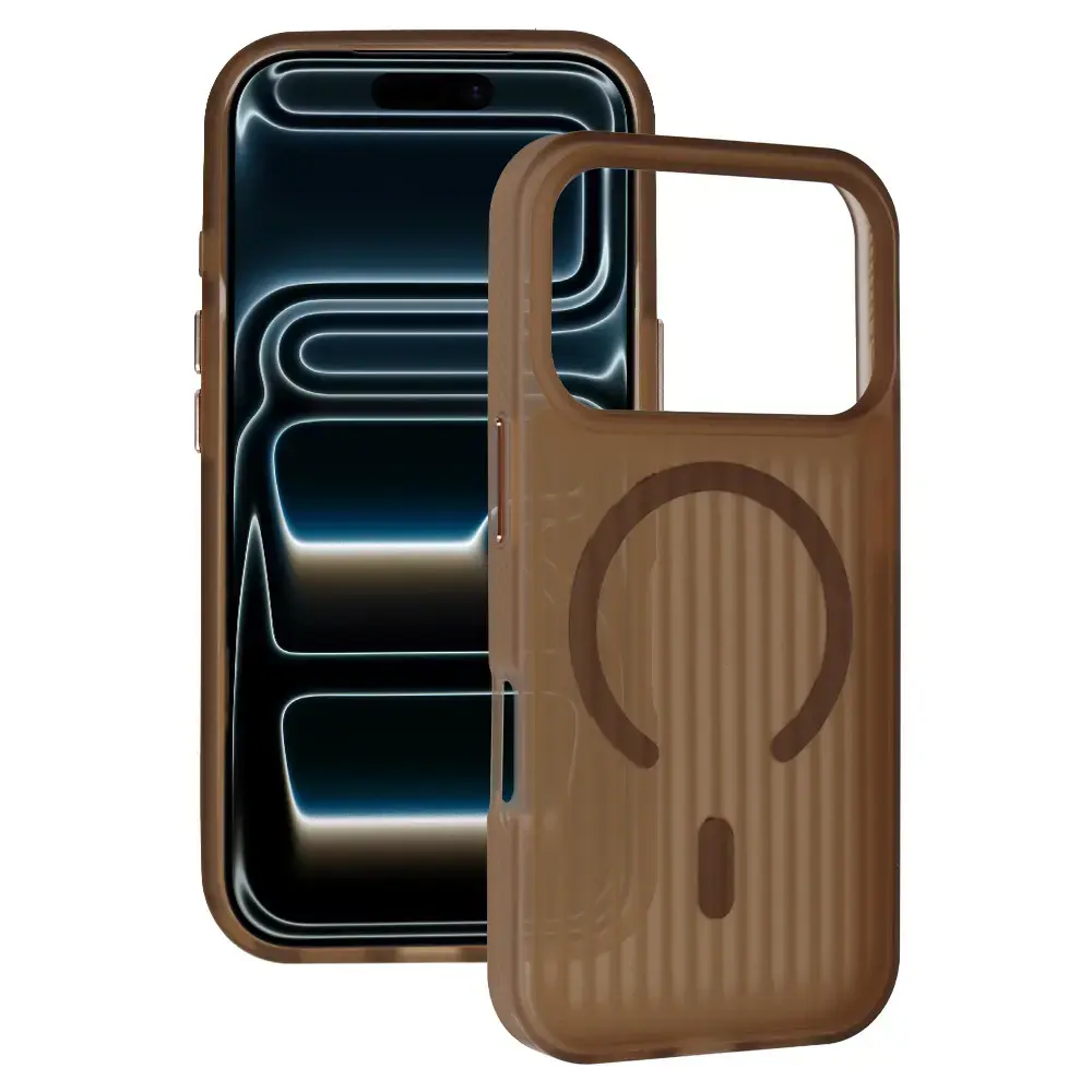 Tel Protect Twist maciņš ar MagSafe atbalstu telefonam iPhone 17 Air brūns