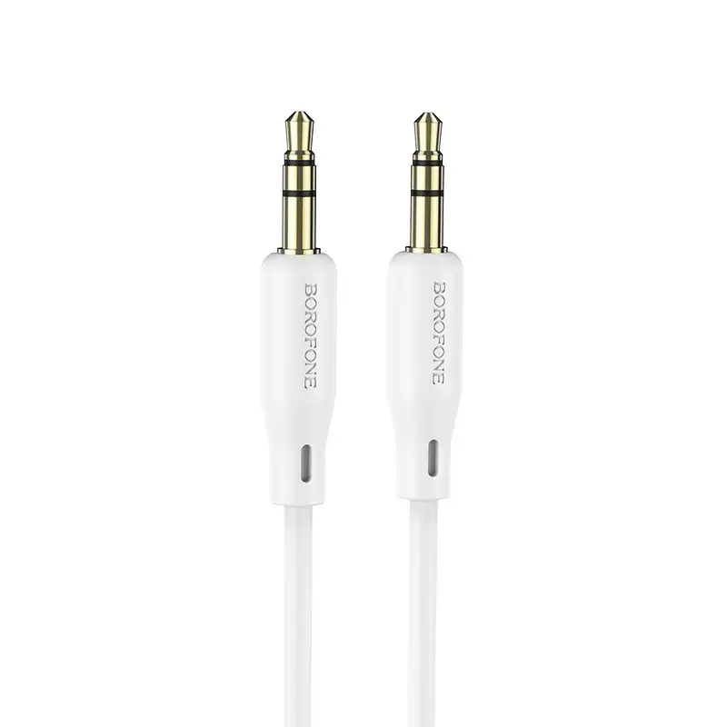 Borofone Cable BL18 - jack 3,5mm to jack 3,5mm - 1 metr white