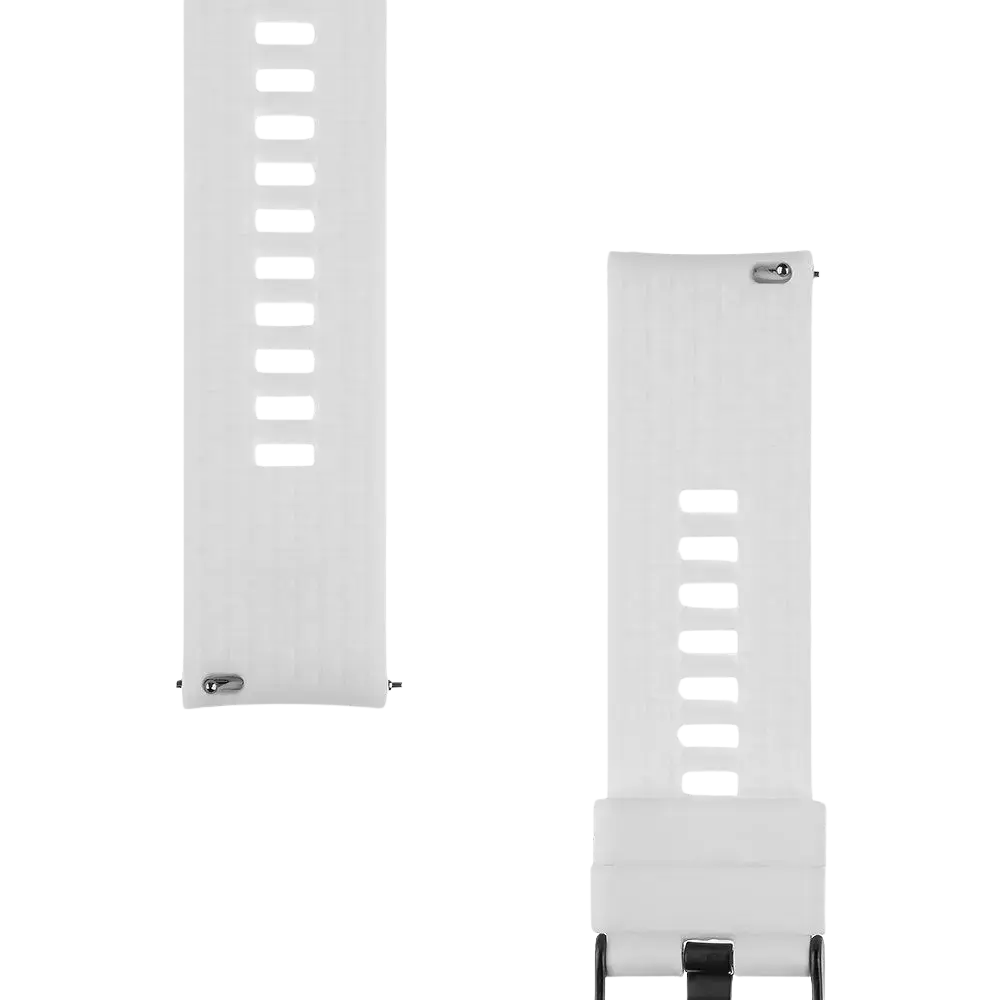 Tactical universāla viedpulksteņa siksniņa priekš (24 mm) | silikons | balta