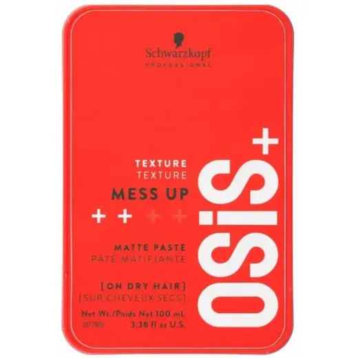Schwarzkopf Osis+ Mess up Matte Paste 100Ml in Clear