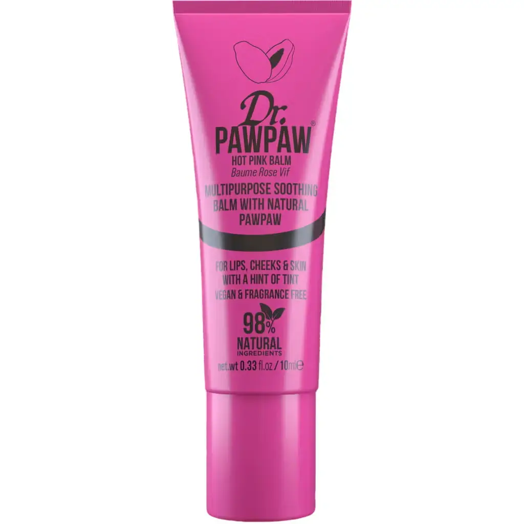 Dr. PawPaw, Multipurpose, Lip & Cheek Balm 2-In-1, Hot Pink, 10 ml