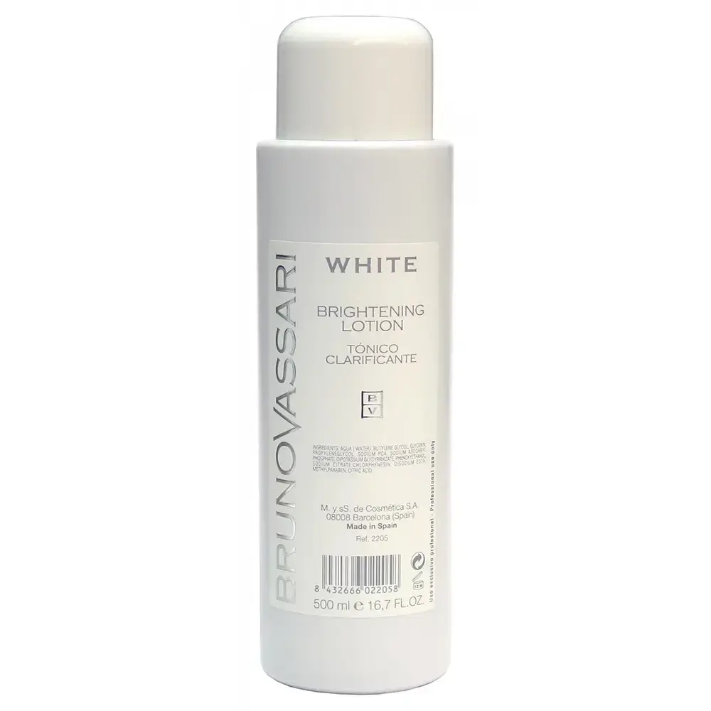Bruno Vassari, White, Brightening, Tonic Lotion, For Face, 500 ml
