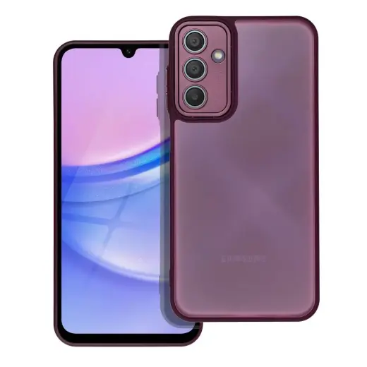 Variete telefono dėklas Samsung Galaxy A15 4G (A155) | A15 5G (A156) violetinis