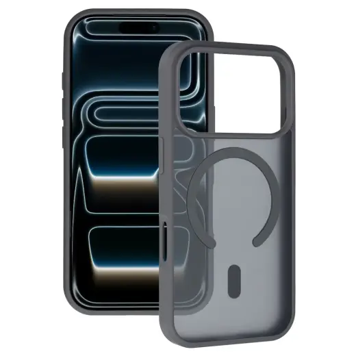 Tel Protect Aura Matte telefoni ümbris MagSafe toega iPhone 17 Pro hall