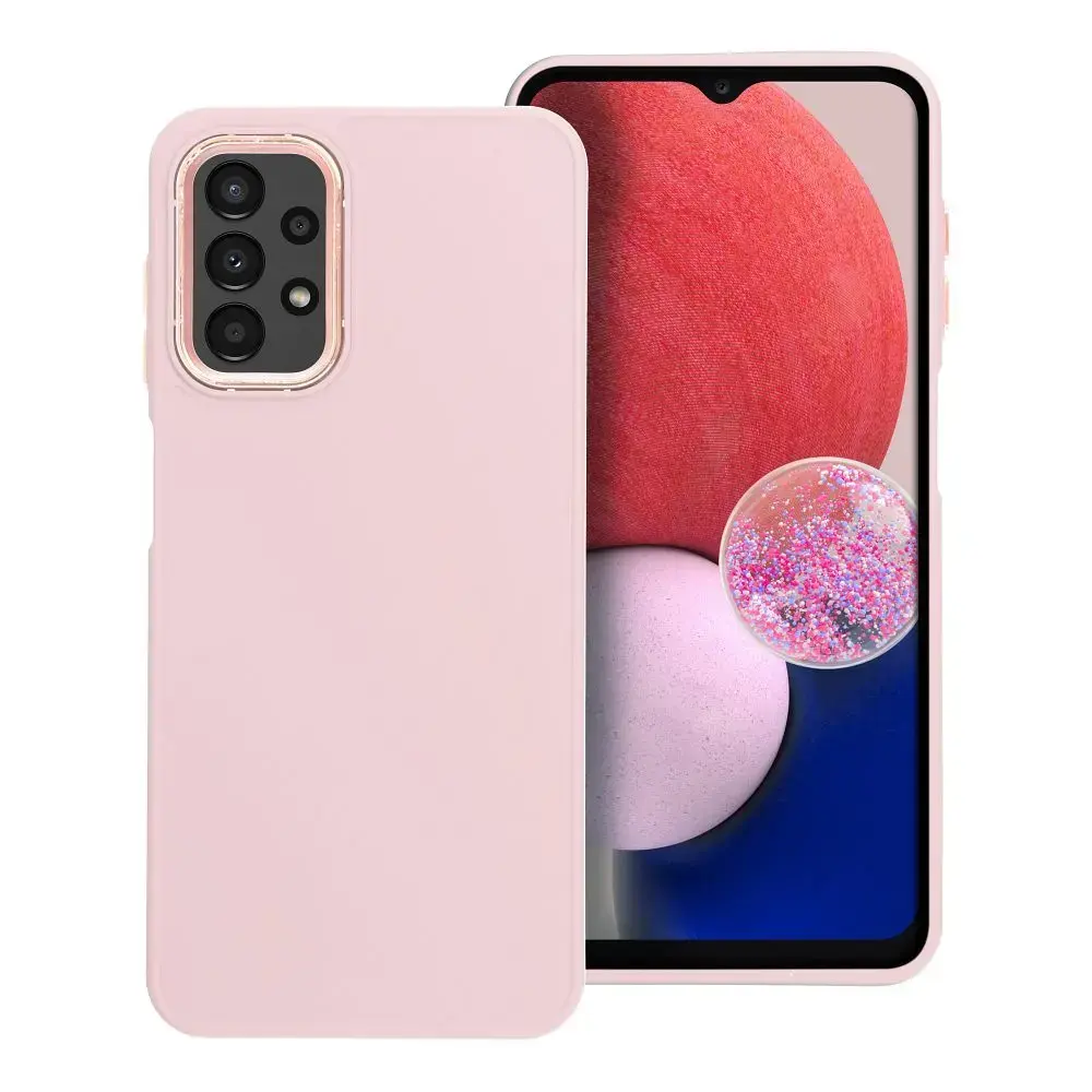 FRAME telefono dėklas Samsung Galaxy A13 5G (A136) | A04s (A047) rožinis
