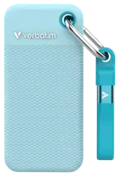 Ārējais SSD Verbatim Pocket Pollar Blue 1TB USB-C