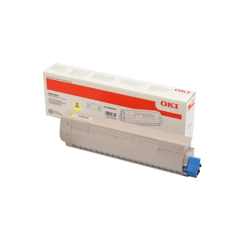 Oki Toner C 833 Yellow Gelb (46443101)