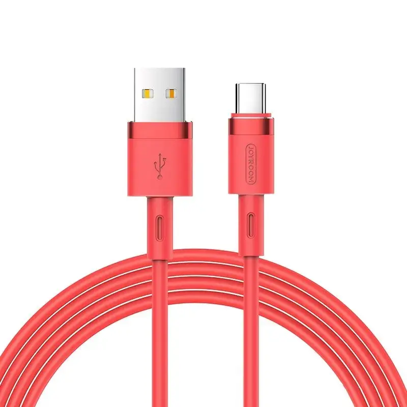 Joyroom USB - USB Typ C cable 2,4A 1,2 m (S-1224N2 Red)