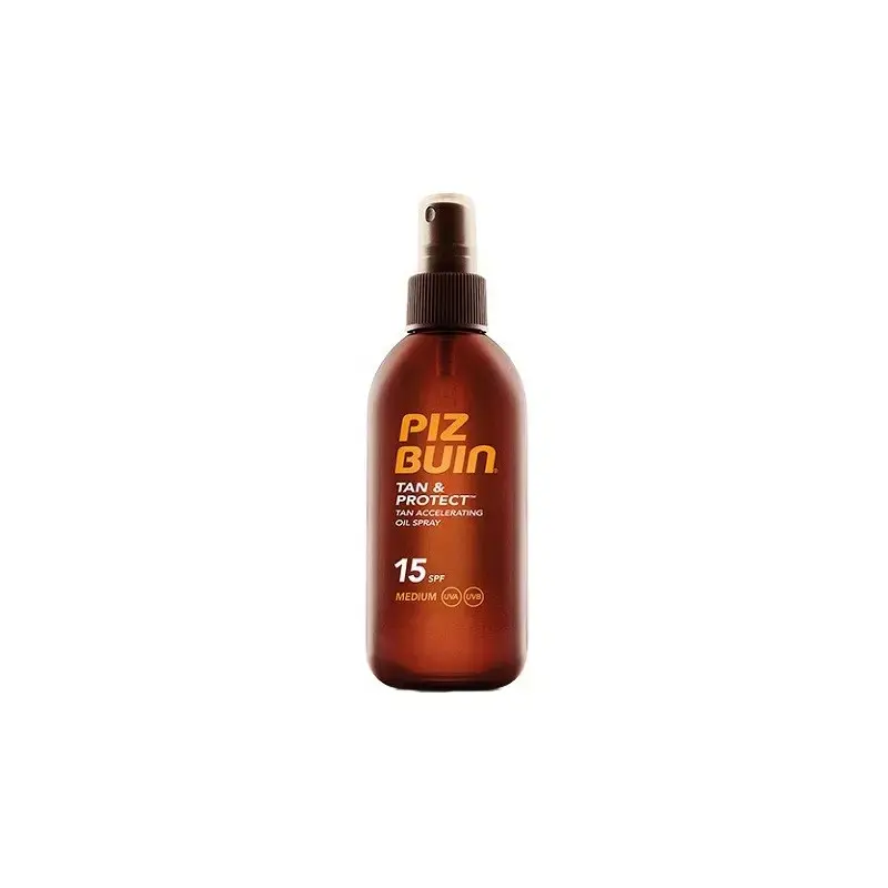 Piz Buin Tan & Protect Tan Acceleration Oil Spray - SPF15 150 Ml