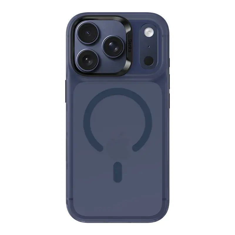 Benks Lucid Armor maciņš telefonam iPhone 17 Pro zils