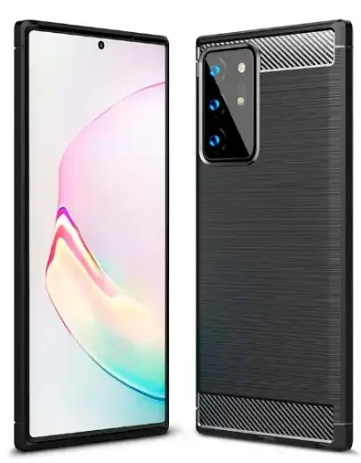 Fusion Trust Back Case Silicone Case For Samsung N985 Galaxy Note 20 Ultra Black
