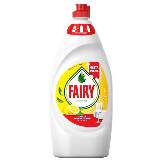 Trauku mazgāšanas līdzeklis FAIRY Lemon, 900 ml