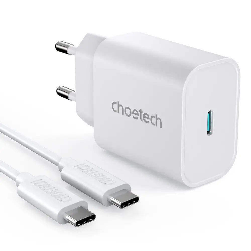 Choetech fast wall charger USB Type C 25W EU white (PD6003-EU)