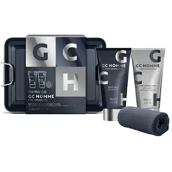 Grace Cole On The Go Homme Gift Set ( Černý pepř & Mandarinka ) - Dárková sada v plechové dóze ( 3 ks )
