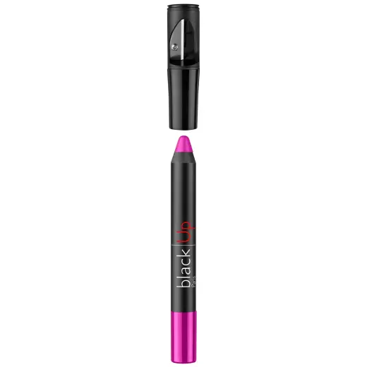 Black Up Mat 2 In 1 Lip Pencil