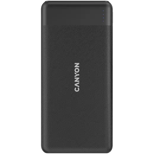 CANYON power bank PB-109 10000 mAh PD 18W QC 3.0 20W Black