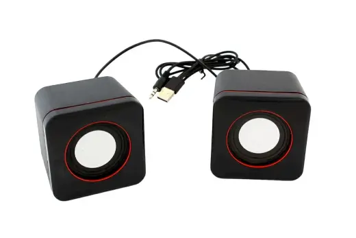 Fusion multimediju skaļruņi 3,5 mm | USB melni
