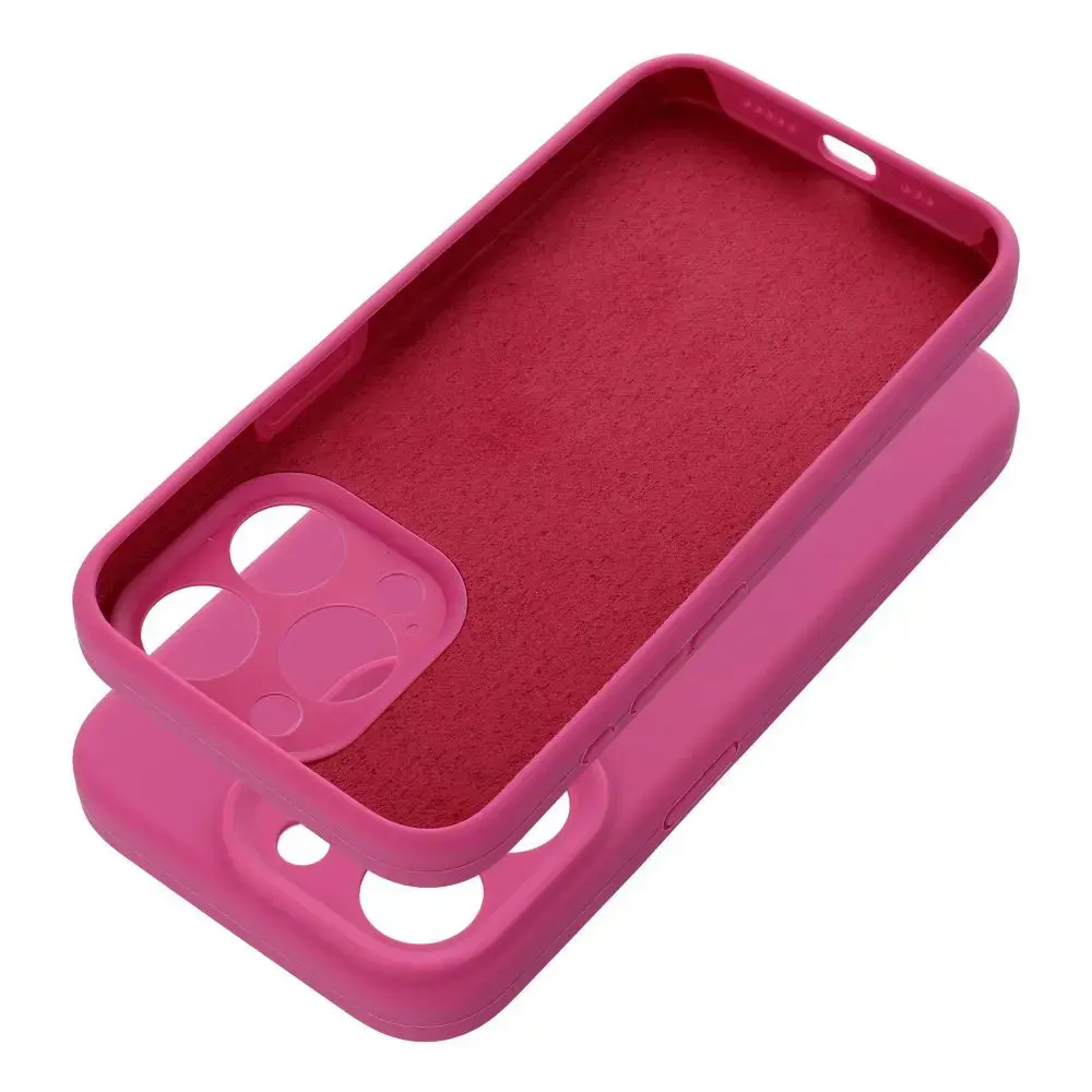 Silicone 2mm maciņš telefonam iPhone 16e rozā