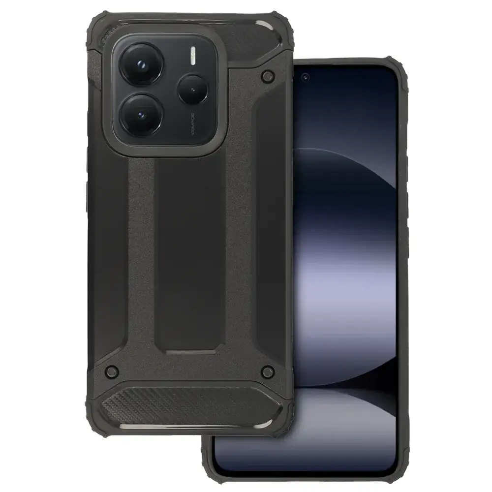 Armor Carbon Case for Xiaomi Redmi Note 14 Pro 5G Black
