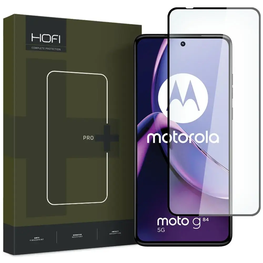 HOFI GLASS PRO+ TEMPERED GLASS MOTOROLA MOTO G84 5G BLACK